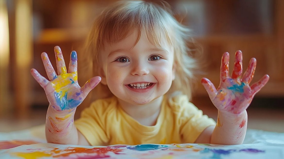 Libérez la créativité de vos enfants avec la peinture à doigts
