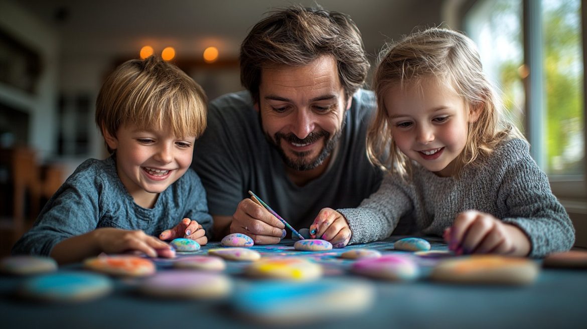 Organisez un atelier de peinture sur galets avec ses enfants