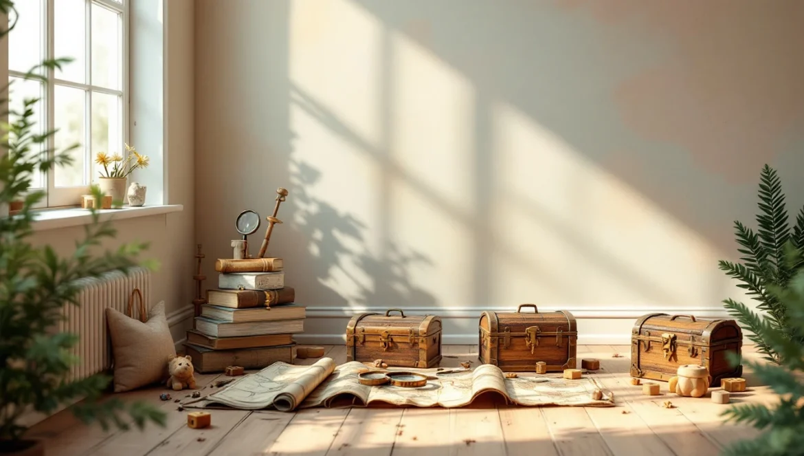 Chasse au trésor à la maison : une aventure pour petits explorateurs