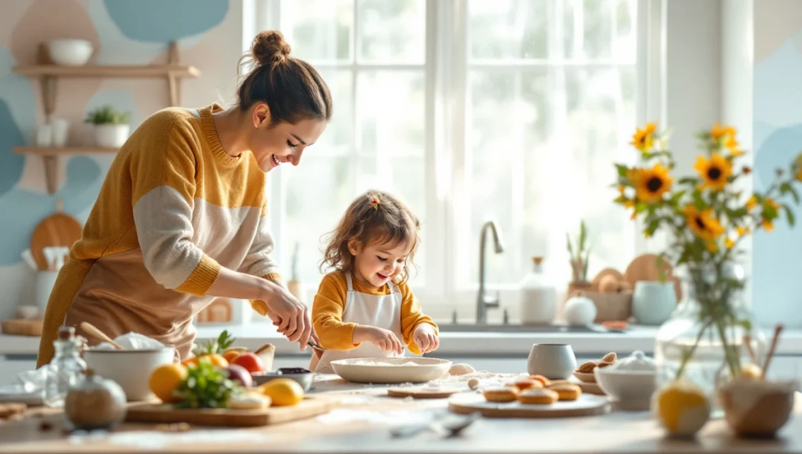 Comment transformer une journée pluvieuse en session de pâtisserie avec vos enfants