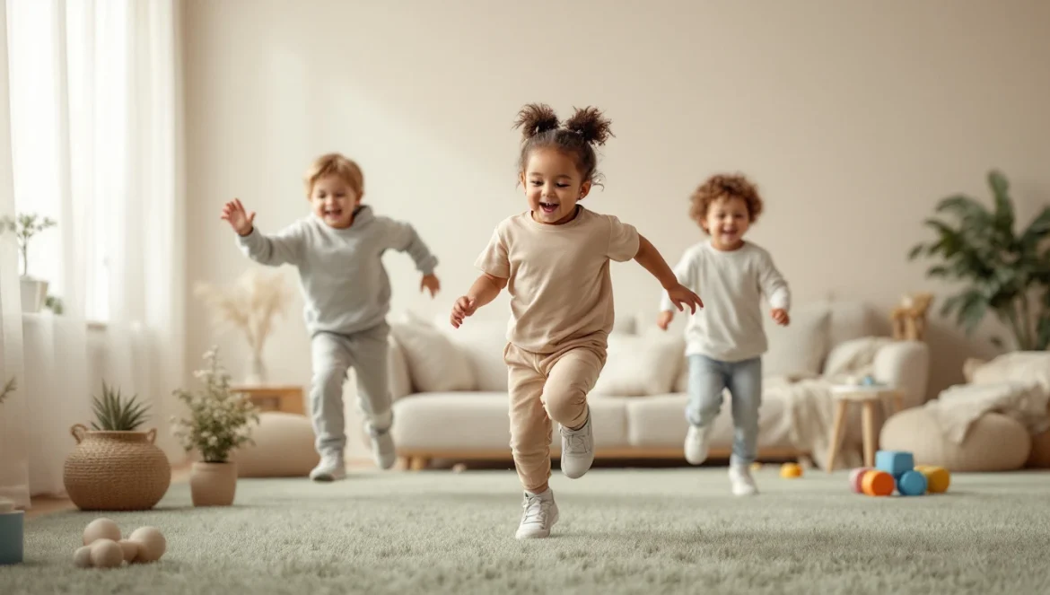Organisez une mini-olympiade dans le jardin ou le salon avec ses enfants